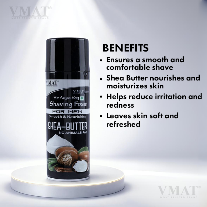 VMAT Shaving Foam Shea Butter